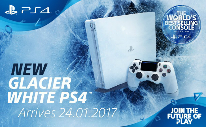Sony najavio Glacier White PS4 Slim verziju