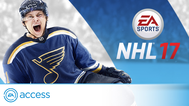 NHL 17 se pridružuje EA Access servisu