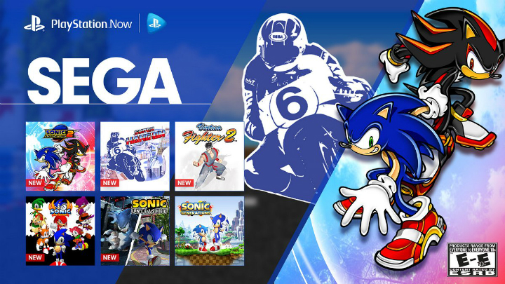 Playstation Now: dodata Sega kolekcija